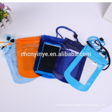 OEM 100% pvc impermeable bolsa para iphone